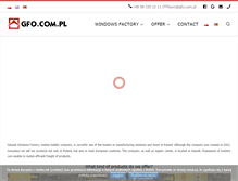 Tablet Screenshot of gfo.com.pl